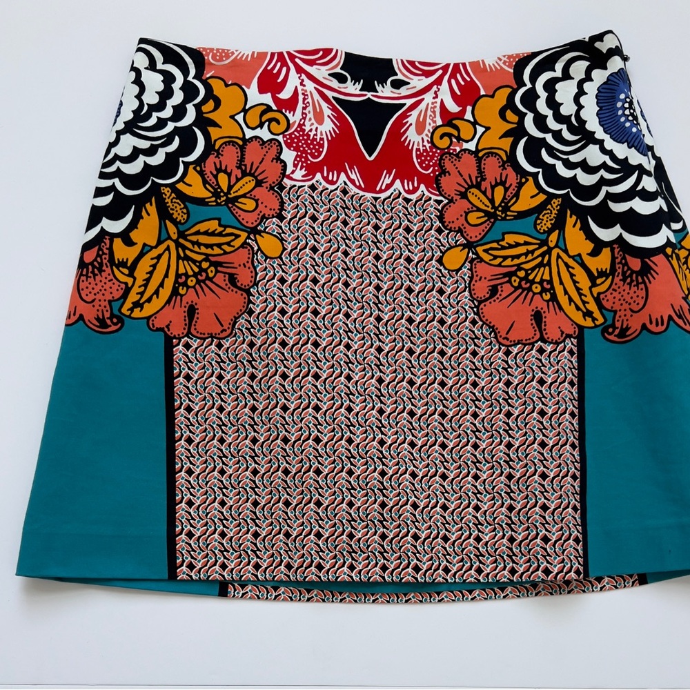 Express floral Patterned Multicolor Skirt